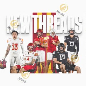 Iowa State Cyclones Football Jersey Darien Porter O'Rien Vance Quaron Adams Malik Verdon Jeremiah Cooper Howard Brown Custom Stitched 2024 Iowa State Jerseys