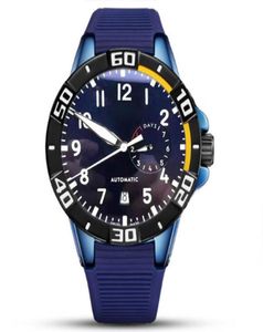 Relógio de pulso de luxo de qualidade Big Pilot Midnight Blue Dial