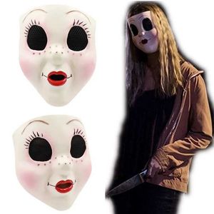 Party Masks Stranger Night Hunter Mask Golden Race Role Playing Helmet Halloween Terror Killer Costume Props Q240508