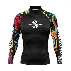 Frauen Badebekleidung Sommer Herren Rashguard Langarm Surf Schwimmt-Shirt Rash Guard Beach Sonne UV Schutz Badeanzug Top Surfing Diving Anzug