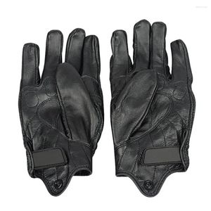 Cycling Gloves Style Motorcycle Fashion Comfortable Portable Goatskin Leather Touch Screen Men Women Moto Glove Electric Bike#266849