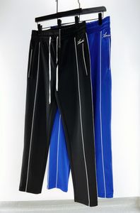 Erkek tasarımcısı yeni lüks mektup dekorasyon izi koşu pantolon ABD boyutu pantolonlar büyük erkek yoga joggers teri pantolon2006260