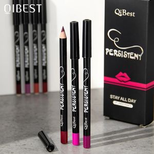 Qi 12 Colori Liner labbra di alta qualità Pencil Lungo e duratura lapliner set affascinante fodera per labbra con il rossetto di rossetto cosmetici 240506 240506