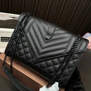 Envelope Quilted Grain Bag Poudre Embossed Leather Flap Bag Luxury Brand Diamond Quilt Over Stitching Shoulder Bags Lady Adjustable Sli Hcjc