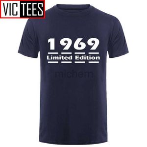Męskie T-shirty Mens Limited Edition 1969- Męskie T-shirt -31 Colours -50th Birthday-Prezentowa koszulka z nadrukiem-T-shirt męski TOP D240509