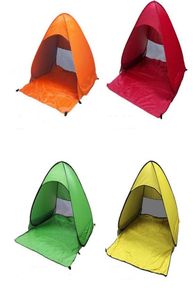 Simpleetententententents Easy Carry Tels Outdoor Campingaccessoires für 23 Personen UV -Schutzzelt für Strandreisen Rasenschutzgebiet farbenfrohe 7721389