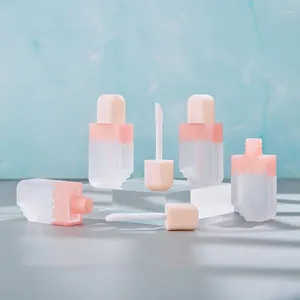 Speicherflaschen 5 ml leerer Lipglossrohr -Eisdurchfüllbare Flaschen -DIY -Behälter tragbare Lipgloss