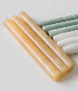 Jade glatte Rollstift Knödel Hautteig praktische Küche Nicht -Stick Rolling Pin Back Rolo de Massa Home Gadget DG50rp 210089481100