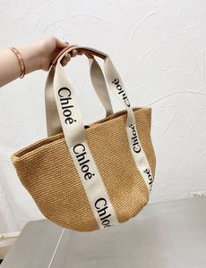 Waist Bags 2023 Tote Bag Women Shoulder Designer Holiday Style Straw Woven Summer Largecapacity Casual Bucket Handbag Cc Sac 230628