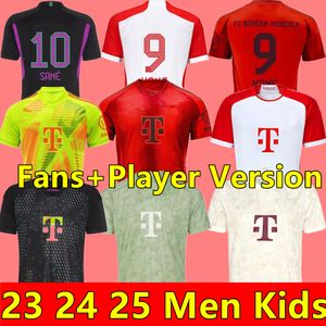 23 24 футбольные майки Musicala Sane 2023 2024 Футбольная рубашка Goretzka Gnabry Bayerns Munich Camisa de Futebol Men Kids Kits Kimmich Fan