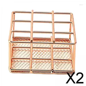 Sacchetti cosmetici 2x9 slot rossetto supporto display stand per pennelli labbro