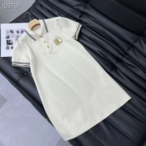 Designer Basic Casual Dress Women's Designer Clothing Women's Summer Dress Women's Flip Collar Sexy Short Sleeves Luxury Women's Party Beach Skirt