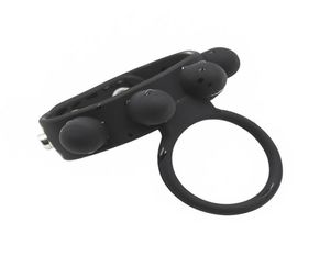 Silicon Cock Ring Penis Ringe Verzögerung Cumming Device Dick Erwachsene Sexspielzeug für Männer Vergnügen Produkte Black Cock Ring GN2124000478093342