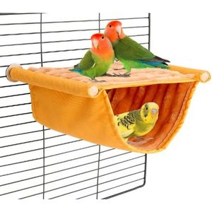 Мода Pet Bird Parrot Cages теплый гамак -хижина для палатки, висящая пещера для сна и вылупления питомца, висящего гамак для попугая