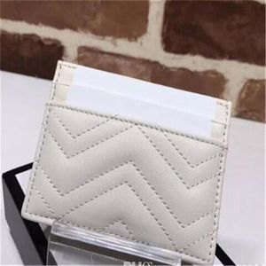 Top quality Card Holder Luxury Card Holders Black cowhide leather Wallets Coin purse pocket Interior Slot Pocket Genuine Leather Camell 2705