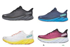 Hoka One Clifton Athletic Shoe Running Shoes Bondi 8 Carbon X 2 Sneakers Shock Absorbing Road Fashion Mens Womens Top Designer