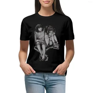 Kadın Polos Haku ve Chihiro Fan Art T-Shirt Yaz Top Bluz Tişört Elbise Kadınlar