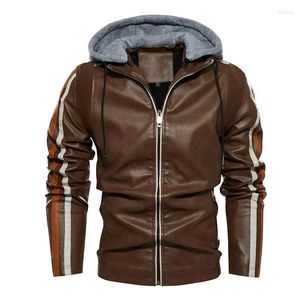 Tappeti giacche in pelle maschile per la giacca invernale per moto casual motociclista di pile caldi pile in pile europea europea b01514