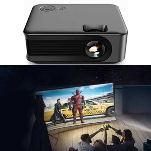 Aun Mini Projector A30 LED Video Projektör Ev Sineması Taşınabilir Işın Desteği Akıllı TV Kutusu 1080p Full HD Film Audio HDMI USB J240509