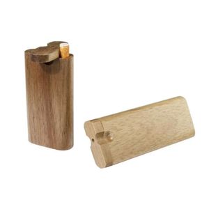 Handgefertigter Schlagmann Großhandel ein natürliches Holz mit Keramikzigarettenfiltern Rauchrohre Holzunterbrecher Rohrbox En