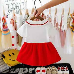 Abiti da ragazza in stile Inghilterra abito da bambina Abito da scuola carino uniforme da scuola Coll dollaro abito principessa Bambini abiti per bambini vestito per bambini A945