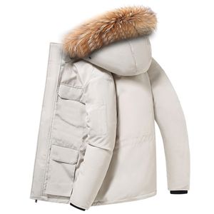 Jaqueta Down Canadá Down Jacket Puffer Jacket Men Coat de inverno espessado homem quente de jaqueta parka jaqueta macacão espessada espessada ao ar livre casaco quente