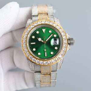 Diamond Mens Watch 42mm Automatic Mechanical Movement Watches Sapphire Waterproof Business Women WristWatch Montre De Luxe