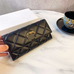 Best Selling Wallet Original 80% Factory New Wallet Womens Long Style Off Korean Version Buckle Crown Handbag Student Bag