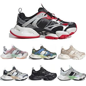 Designer Running Shoes XLG Läufer Männer Frauen Modeschuh echtes Leder Luxus blau weiß schwarz grün grau braunes Paar Freizeitmänner Damen Sport Sneaker