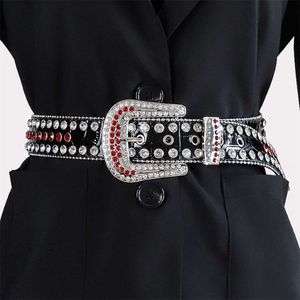 2021 Women ou Man Belts Shinestone Belt BB Simon Belts Rhinestone Women 3233