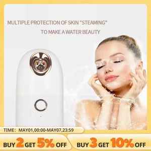 Home Beauty Instrument Hot spray facial steam nano moisturizing instrument Small portable humidifier Household beauty Q240508