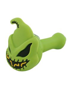 Halloween Hand Pipe Silicone Bongs012345678910114446487