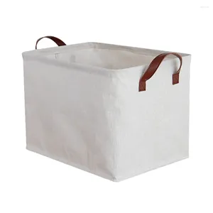 Storage Bottles Delicate Fabric Box Large Capacity Toy Bin For Home
