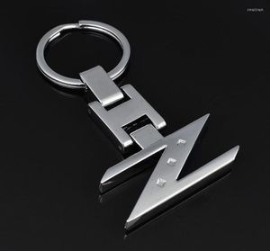 Keychains Alloy Car Styling Keychai Z Style Key Chain Rings för Nissan 280ZX 300ZX 350Z 370Z Tillbehör SMAL221258679