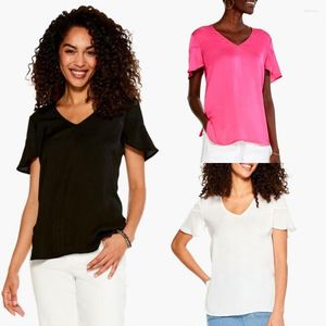 Frauen T -Shirts Knospen halbe Ärmel 22 Sommer European und Amerikaner bequemer Poplin