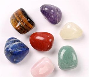 Chakra Stones Cristais de cura conjunto de 7 chakras caçadas equilibrando a meditação de terapia de cristal reiki thumb palm4133379