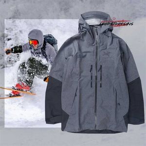 Waterproof Designer Jacket Outdoor Sportswear Ski Suit Hard Shell Rush Coat Mens Special Edition Waterproof and Windproof Micon 25810 WOYA