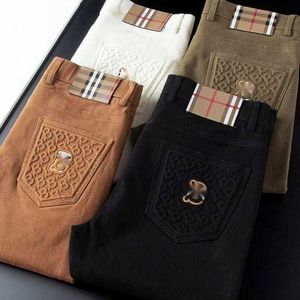 Mans Original Quality Embroidered Men Casual Designer Pants Tb Warhorse Sweatpants Man Trousers Brands Jeans New Arrival