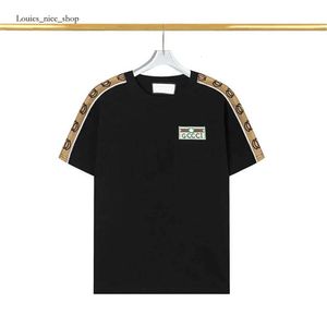 Louiseviution Shirt top qualtiy Lvse T Shirt Designer T Shirt Mens T Shirt Womens Designer Clothing Loose Versatile Trendy Inner T-Shirt M-Xxxl 24ss 231