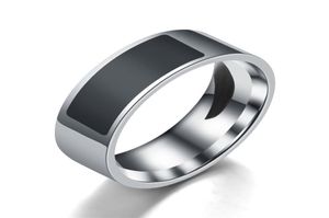 Anéis de casamento Wearable NFC Smart Ring RFID NTAG 213 CHIP Multifuncional Men e Women039s para iOS Programable6773793