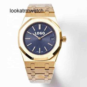 2024 NOWE STYLE APS Luksusowe zegarki dla męskiej nurek mechaniczny 39 mm 15202 2121 Ruch Pełne Złote Projektanci Marki Wristwatches