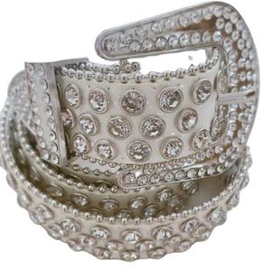 Kobiety Bling Belts BB Simon Glitter Belt 271Q