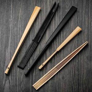 Produtos de estilo chinês Bamboo Fan Bones Feather Fan Acessórios