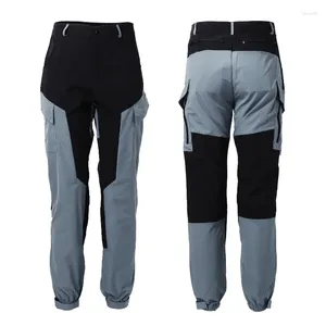 Men's Pants Summer Men Breathable Cargo Safari Style Male Trousers Outdoor Working Hiking Multiple Pockets Mens Streetwear