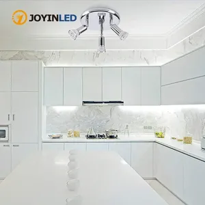 Ceiling Lights 3 Heads Rotatable Adjustable Led Light Showcase Corridor Lamp Modern Living Room Bedroom Kitchen Spot Lighting(No Bulb)