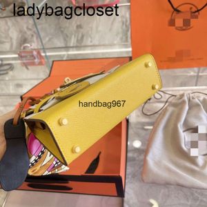 Buckle H Gold Facs Quality Battery Rinbir Fags Facs Ladies Hands Hand 2024 Silver Litchi Wax Womens Through Togo Leather Leathers Handbag Counter Bag WXZ7 LNKT