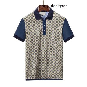 Mens polo pólo designer de moda camiseta de camiseta casual verão verão bordado high street therendfull letras top top size asiático m-xxxl#g2g ggitys kcbm