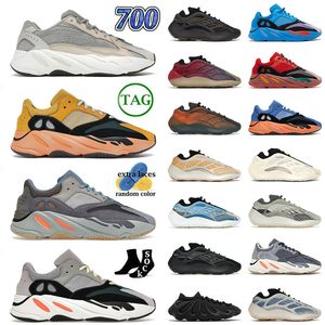 Autêntico 2024 esportes 700 v3 v2 tênis de corrida creme sol carbono nuvem branca alvah Hospital Blue masculino Mulheres grandes tênis tênis 36-46