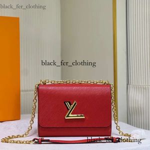 Lvse çanta akşam klasik luis vuittons çanta bükülme crossbody çanta flep el çantası gerçek deri zincir perçin omuz çantaları çanta yüksek kaliteli lvse louiseviution 237