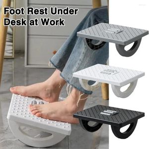 Maty do kąpieli pod biurkiem Footrest Wygodne stóp Akcesoria do pracy z masażem ergonomiczne stopy stojaki biuro B5P8